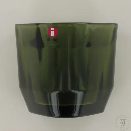 Kynttilälyhty Iittala, Tris, design Alfredo Häberli, korkeus 70mm, vihreä, laatikko