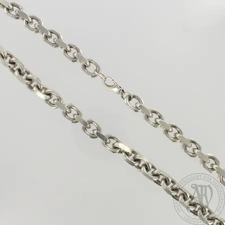 Ankkurikaulaketju, lenkin leveys 11mm, pituus 60cm, 925, paino 203,4g 