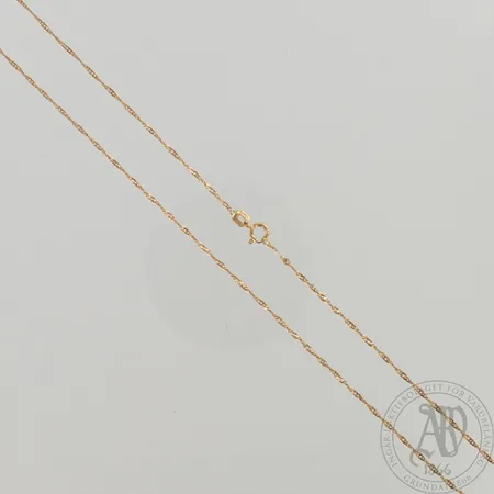 Viallinen ketju, 585, paino 1,1g 