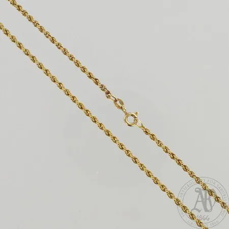 Kaulaketju, pituus 49cm, 585, paino 2,8g