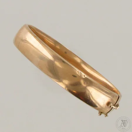 Viallinen rannerengas, 585br, paino 19,4g 