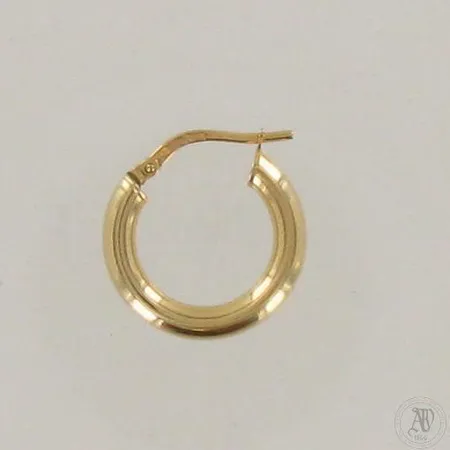 Yksi korvarangas, Ø 18mm, 750, paino 0,7g 