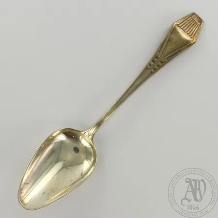 Ruokalusikka, Suomi, pituus 200mm, käytön jälkiä, 830, paino 60,8g 