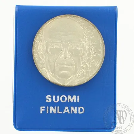 Juhlaraha, Urho Kekkonen 1975, nimellisarvo 10 markkaa, 500, paino 23,7g 