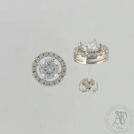 Kivikorvakorut, Ø 10mm, 925br, paino 2,5g