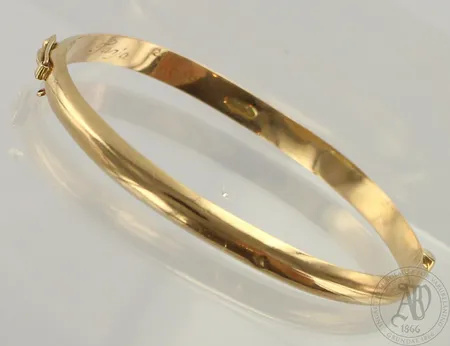Viallinen rannerengas, Ø 66mm, 585, paino 8,4g