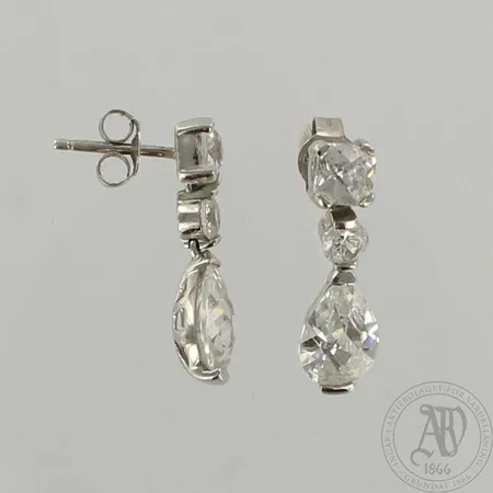 Kivikorvakorut, korkeus 23mm, 925br, paino 4,0g
