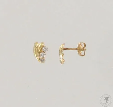 Kivikorvakorut, korkeus 8mm, 750br, paino 0,6g