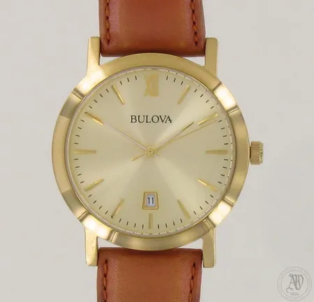 Teräsrannekello Bulova, paristo loppunut, quartz, taulun Ø 38mm, hihnan pituus 210mm