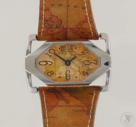 Teräsrannekello 1 A Classe Alviero Martini, quartz, taulun mitat 38x42mm, hihnan pituus 190mm