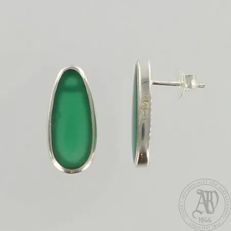 Kivikorvakorut, uuden veroiset, korkeus 20mm, 925br, paino 4,1g 