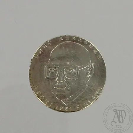 Juhlaraha, Urho Kekkonen 1981, nimellisarvo 50mk, 500, paino 19,9g