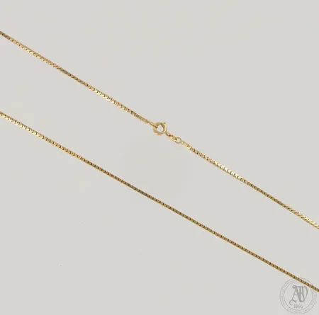 Kaulaketju, pituus 61,5cm, 585, paino 10,3g