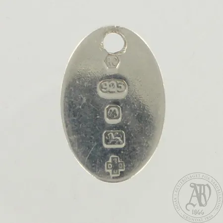 Avaimenperä, pituus 36mm, 925, paino 13,3g