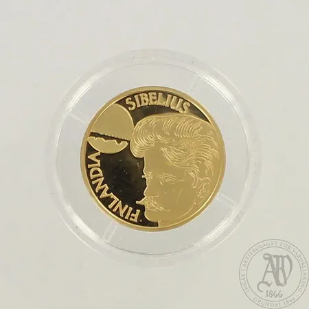 Kultaraha, Sibelius 1999, nimellisarvo 1000mk, 900, 8,6g