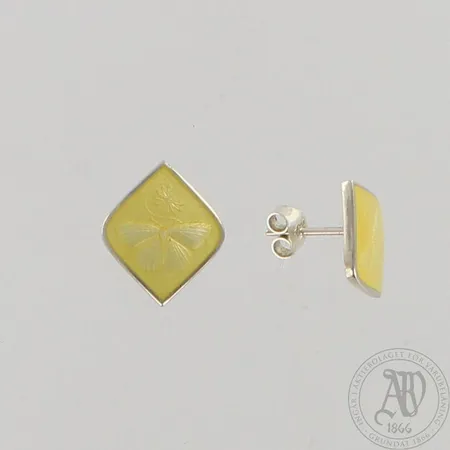Emaloidut korvakorut, korkeus 16mm, 925br, paino 3,7g