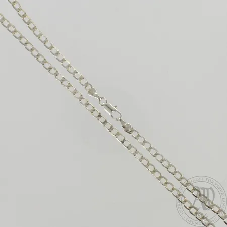 Panssarikaulaketju, pituus 50cm, 925, paino 9,0g