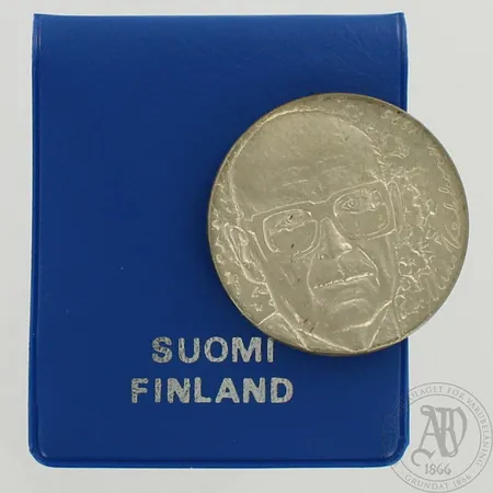 Juhlaraha, Urho Kekkonen 1975, nimellisarvo 10 markkaa, 500, paino 23,6g