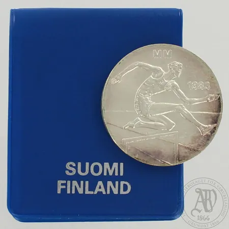 Juhlaraha, yleisurheilun MM 1983, nimellisarvo 50 markkaa, 500, paino 21,8g