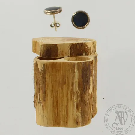 Hematiittikorvanapit, Ø 10mm, 925br, paino 2,5g, puurasia