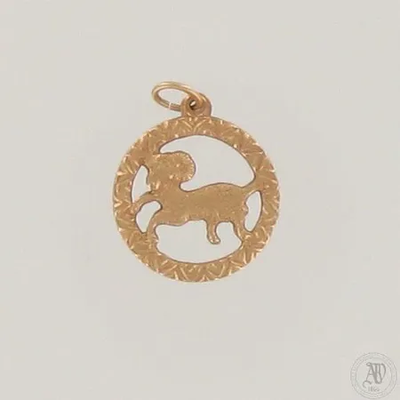 Horoskooppiriipus, korkeus 22mm, 585, paino 0,8g