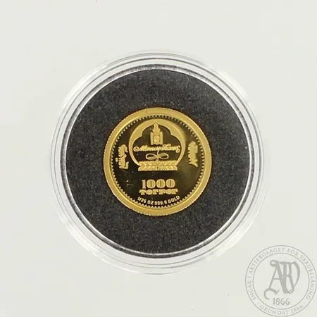 Kultaraha, Endangered wildlife, 2006, 999, paino 1,2g 