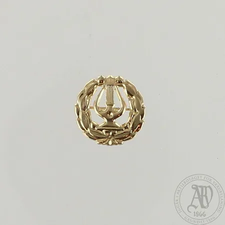 Ylioppilaslyyra, Ø 16mm, 585, paino 0,4g 