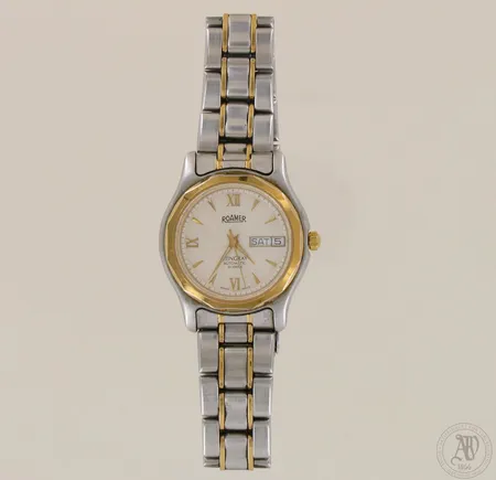 Teräsrannekello Roamer Stingray Automatic 25 Jewels, 401637, pieniä käytön jälkiä, taulun Ø 35mm, hihnan pituus 220mm