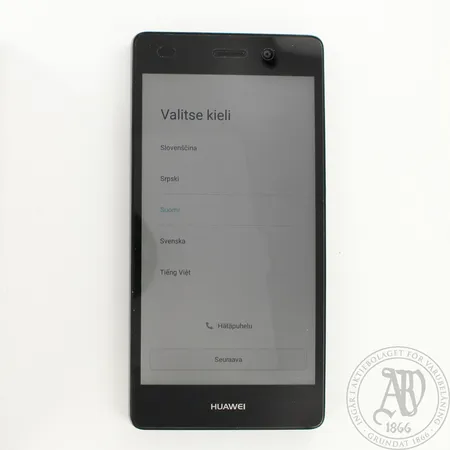 Älypuhelin Huawei  P8 lite, laturi, ostolaatikko, takuu voimassa 2.2020