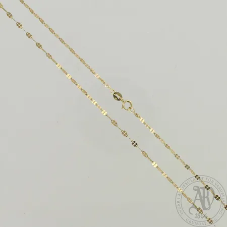 Kaulaketju, pituus 50cm, 585, paino 1,5g 