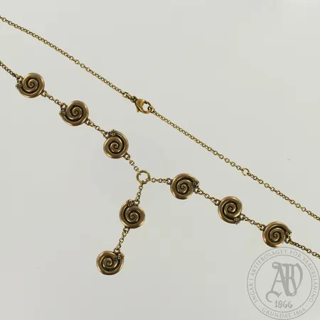 Kaulakoru Kalevala Koru, Vaskitsa, pituus 41-46cm, pronssia