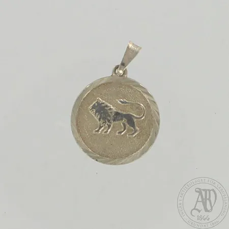 Horoskooppiriipus, Ø 17mm, 925, paino 2,4g