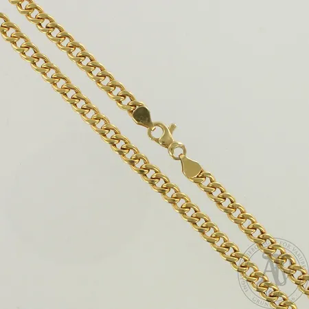 Panssarikaulaketju, ontto, pituus 45cm, 585, paino 12,2g