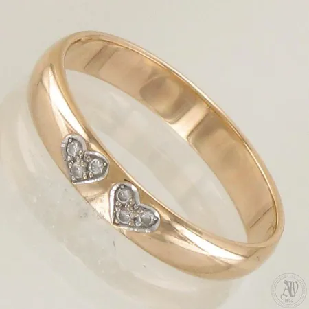 Timanttisormus 6xn.0.01ct, koko 20, 585, paino 3,1g 