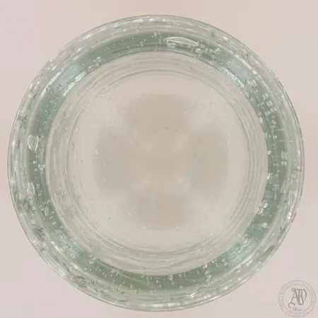 Lasimaljakko, korkeus ja halkaisija 110mm ja 160mm, Arkipelago - Iittala, signeerattu Timo Sarpaneva -3144.