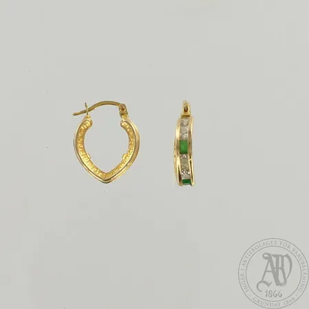 Kivikorvakorut, korkeus 19mm, 875br, paino 2,8g
