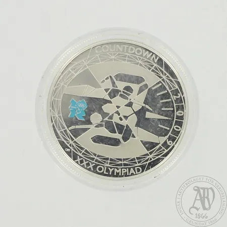 Hopearaha, Countdown to the Olympics 2009, nimellisarvo 5 puntaa, 925, paino 28,3g