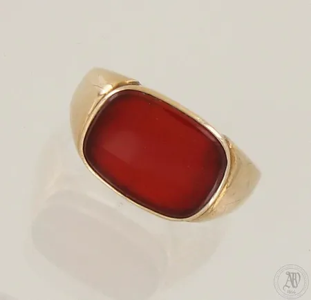 Kivisormus, koko 19, 585br, paino 4,8g