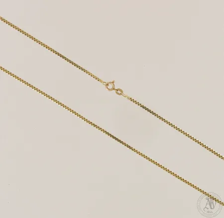 Kaulaketju, pituus 71,5cm, 585, paino 9,4g