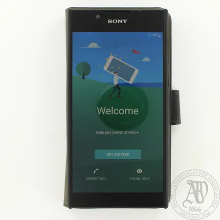 Älypuhelin Sony Xperia L1,  5,5" HD-näyttö,  nahkakotelo, laturi, aloitusopas, ostokuitti 9.7.2018