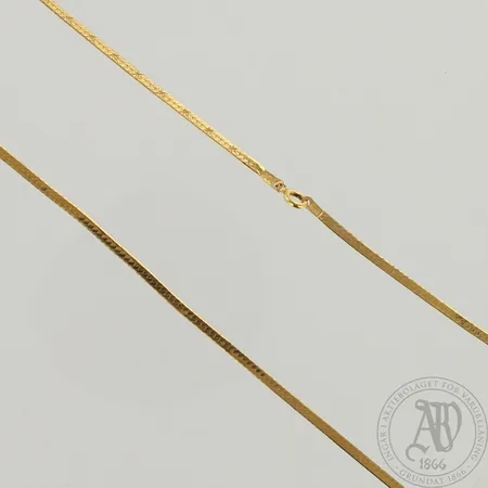 Kaulaketju, pituus 42cm, 585, paino 2,5g 