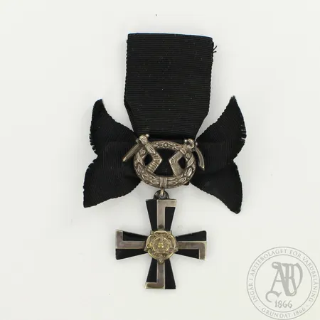Vapauden risti, 4.lk sururisti 1939,  myöntötodistus päivätty 20.9.1940. Lähetetään postipakettina.