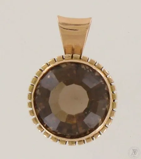 Kiviriipus Kaunis Koru - Kalevala Koru, vuosileima 1963, Ø 17mm, 585br, paino 7,5g