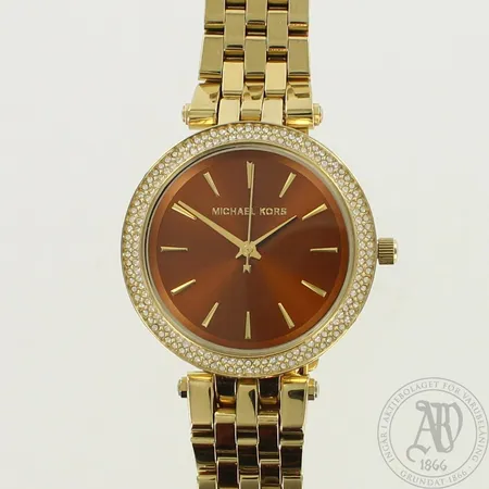 Teräsrannekello, Michael Kors MK3408, quartz, Ø 33mm, metallirannekkeen pituus 170mm