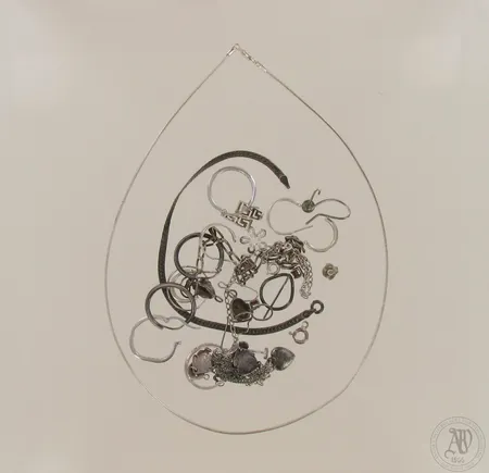 Viallisia koruja, 800-925, paino 43,8g