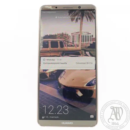 Älypuhelin Huawei Mate 10 Pro, kuulokkeet laturi ja laatikko, takuu voimassa 4/2020