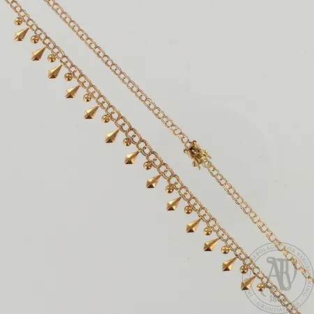 Kaulaketju, pituus 44cm, 585, paino 4,6g