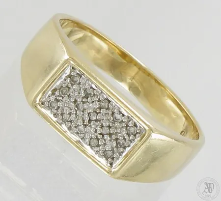 Timanttikantasormus 15xn.0.005ct, koko 19, 585, paino 5,1g