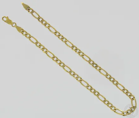 Figaro-ranneketju, pituus 250mm, leveys 4mm, 585, paino 3,7g