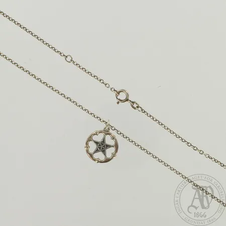 Kaulakoru Kalevala Koru, Michael Monroe - A Star All Heart, riipuksen korkeus 20mm, ketjun pituus 42-45cm, 925, paino 5,4g 